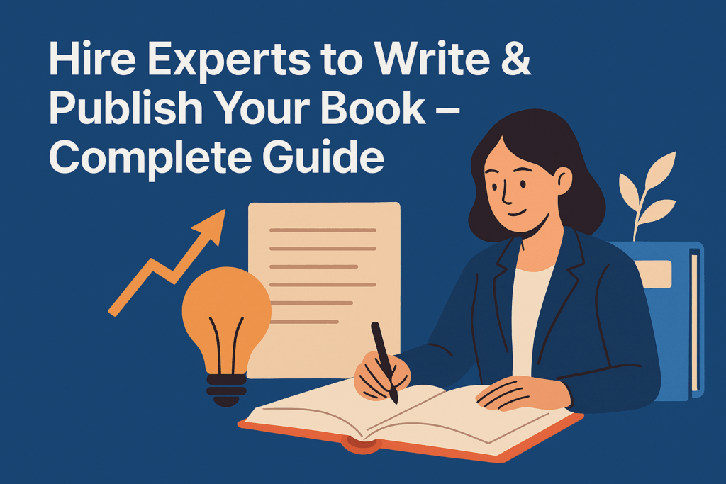 Hire Experts to Write and Publish Your Book